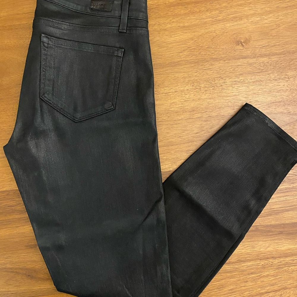 PAIGE Women's Black Skinny Jeans